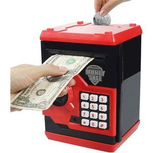 Toy for Kids Code Electronic Piggy Banks Mini ATM Electronic Coin Bank Box